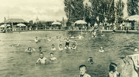 Schwimmbad 1953