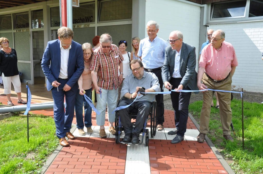 Einweihung barrierefreier Weg 2018