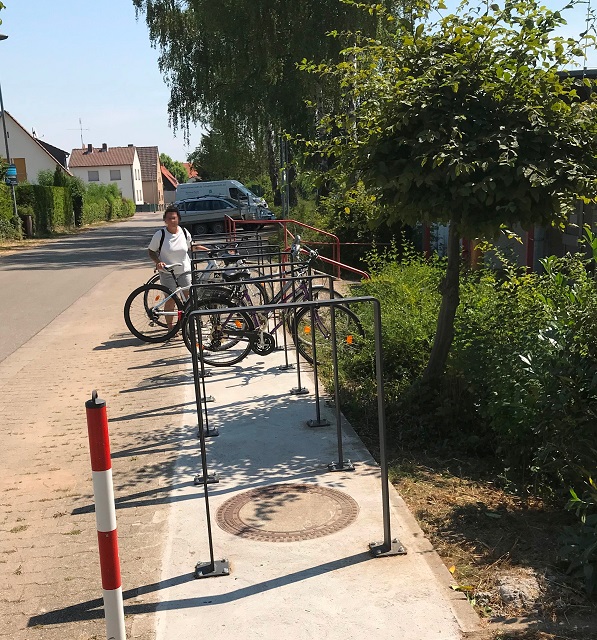 Neue Fahrradständer 2022