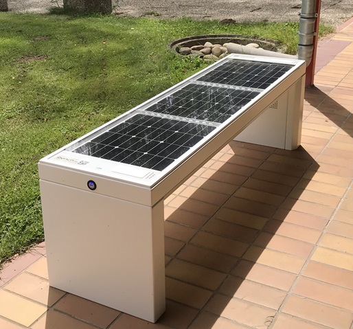 Solar-Sitzbank ibench 2024